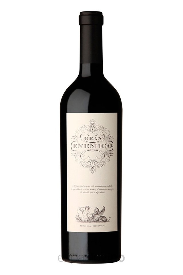 Botella de Gran Enemigo Corte — Catena Zapata