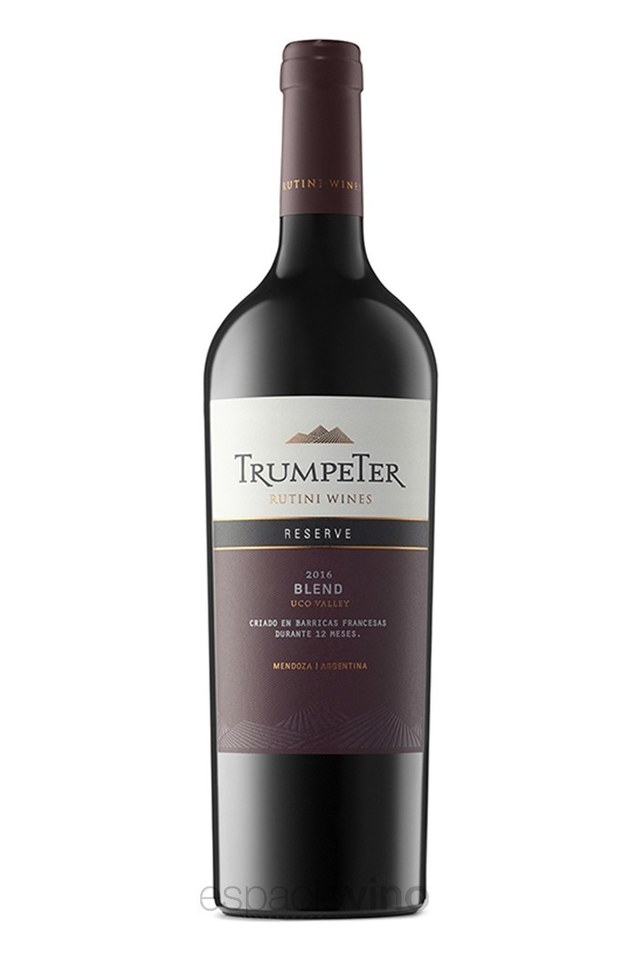 Botella de Trumpeter Reserve Blend — Trumpeter