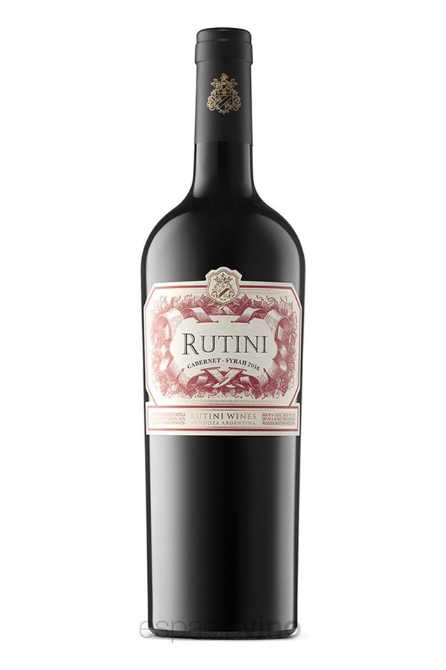 Botella de Rutini Cabernet-Syrah — Rutini