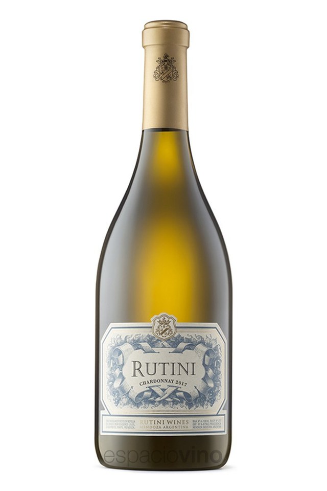 Botella de Rutini Chardonnay — Rutini