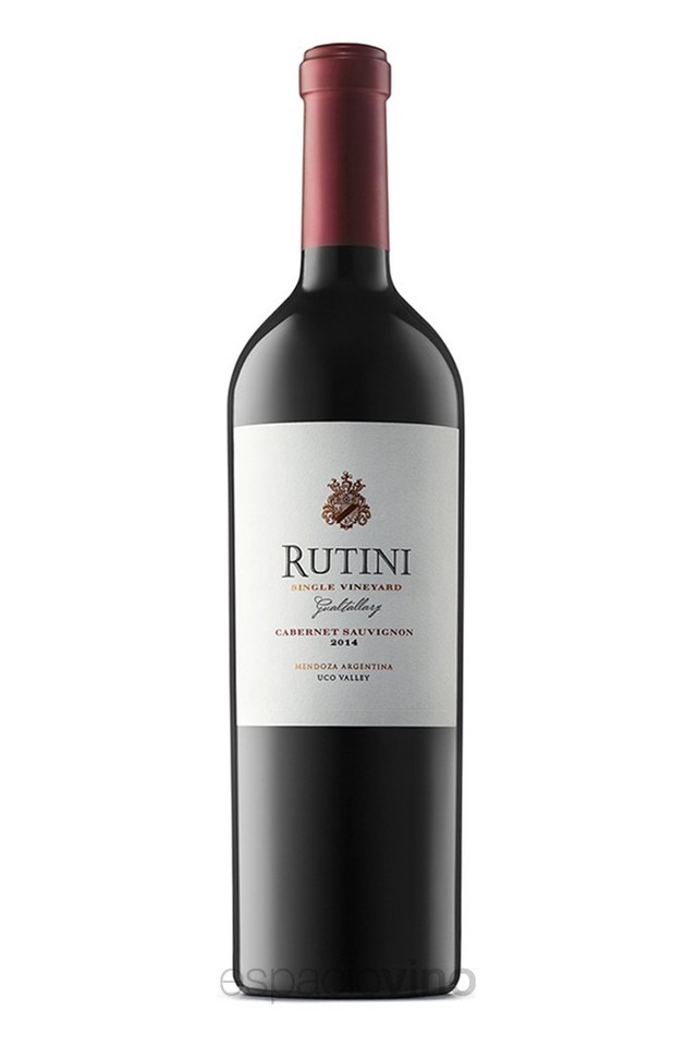 Botella de Rutini Gualtallary Single Vineyard Cabernet Sauvignon — Rutini