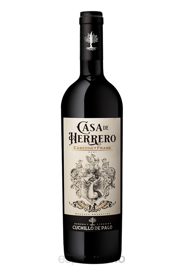 Botella de Casa de Herrero Cabernet Franc — Laura Catena