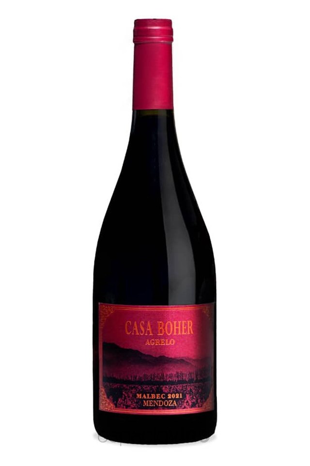 Botella de Casa Boher Malbec Agrelo — Casa Boher