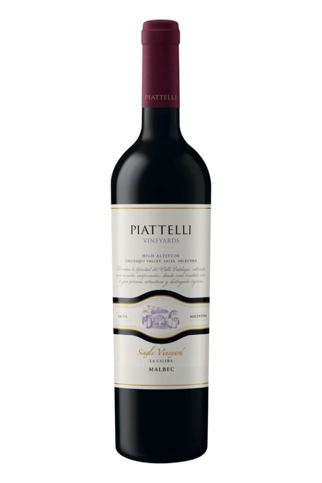 Botella de Piattelli Single Vineyard Malbec Salta — Piattelli