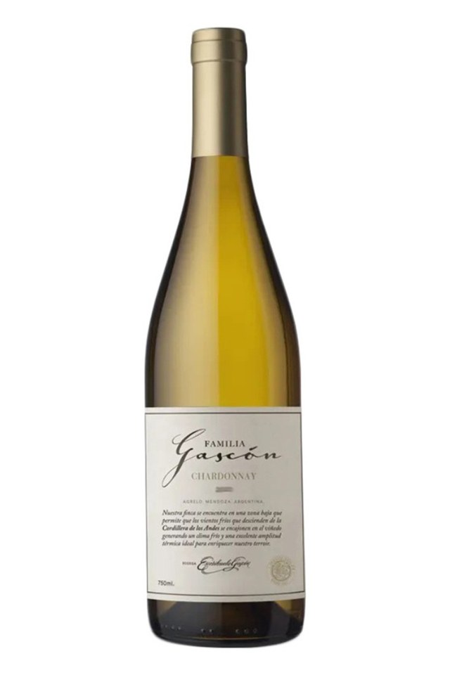 Botella de Familia Gascón Chardonnay — Escorihuela Gascón
